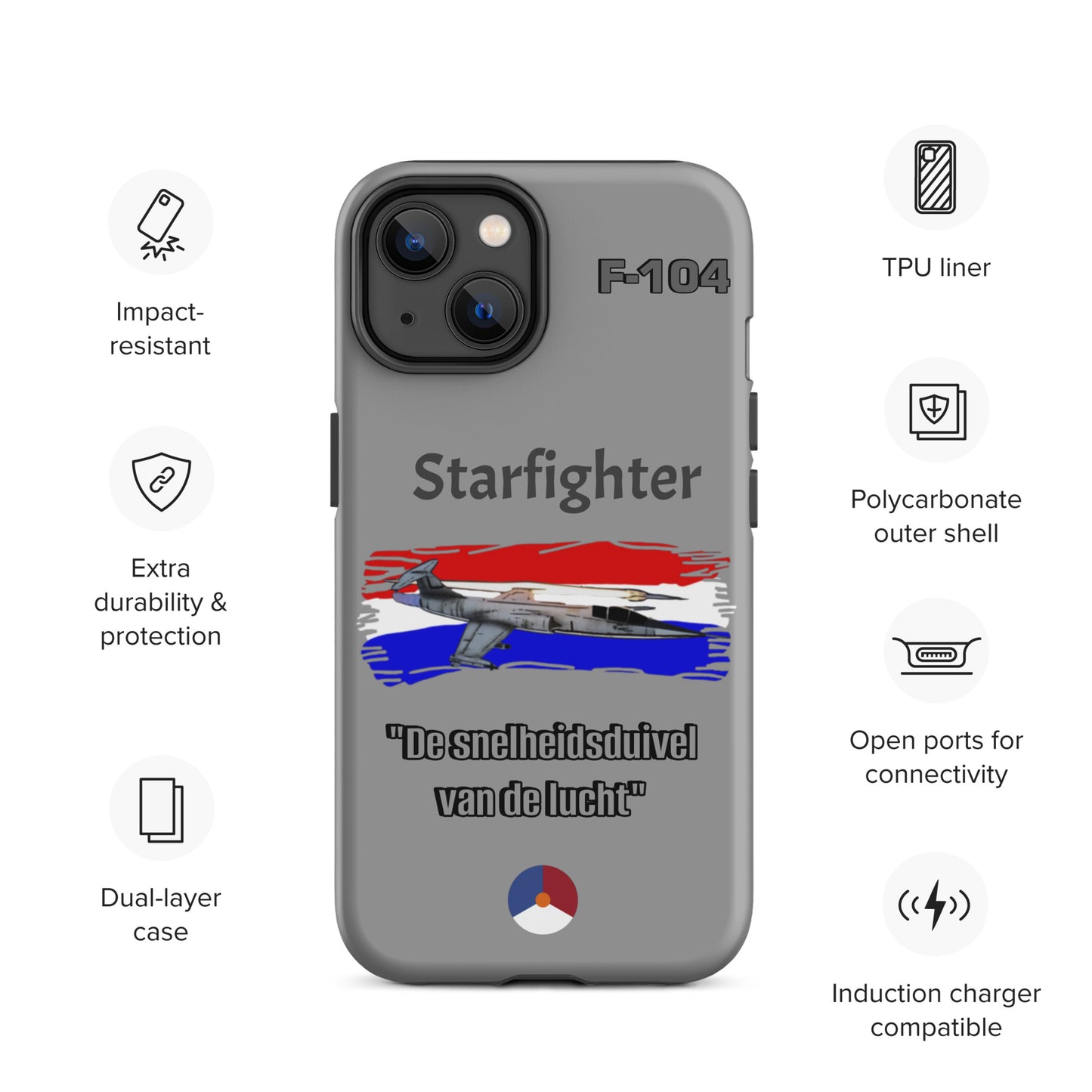 Dutch Starfighter Patriot iPhone Case