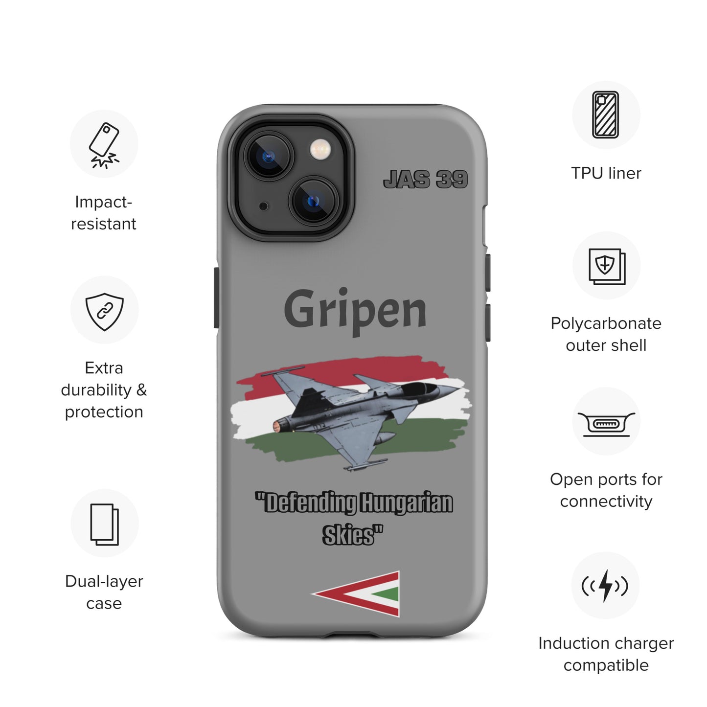 Hungarian Gripen Patriot iPhone Case