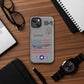Lancer Patriot Defender iPhone Case (Without Quotes)