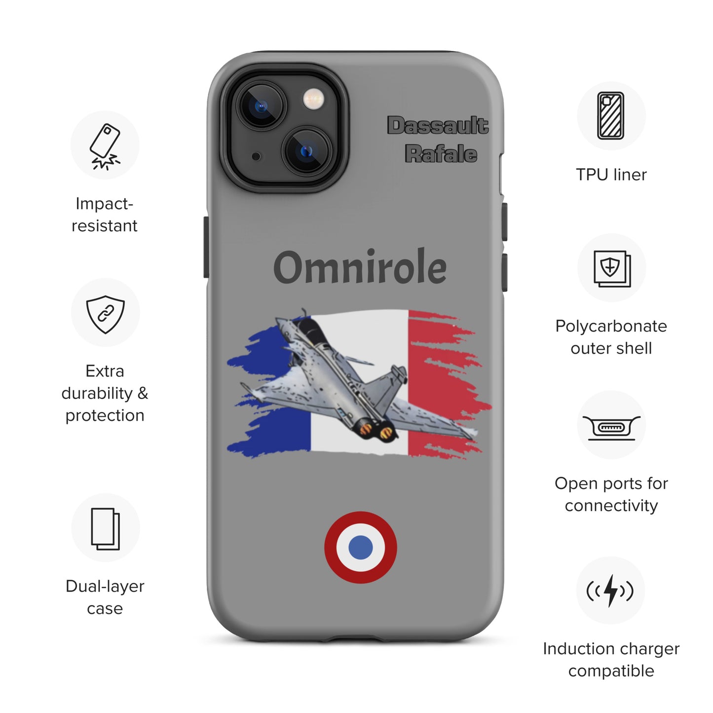 Rafael Patriot iPhone Case (Without Quotes)