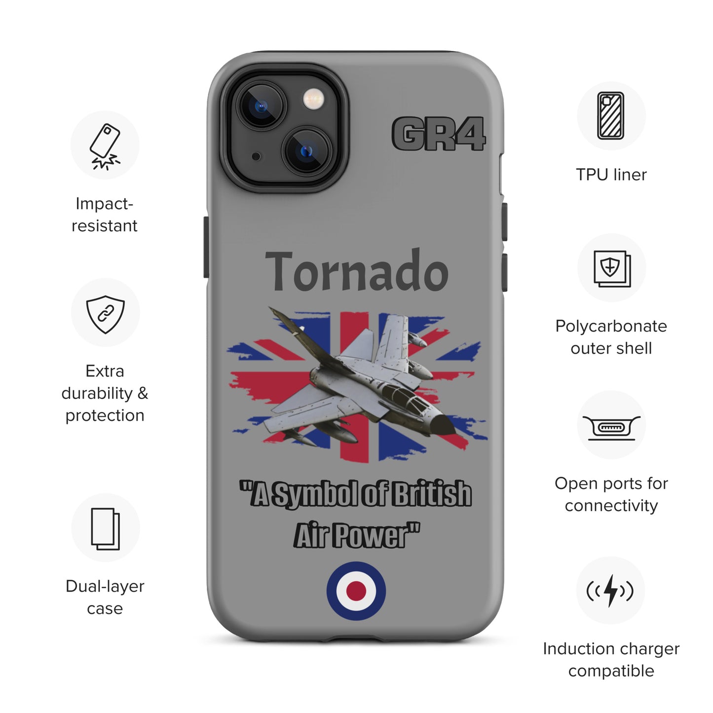 British Tornado Patriot iPhone Case