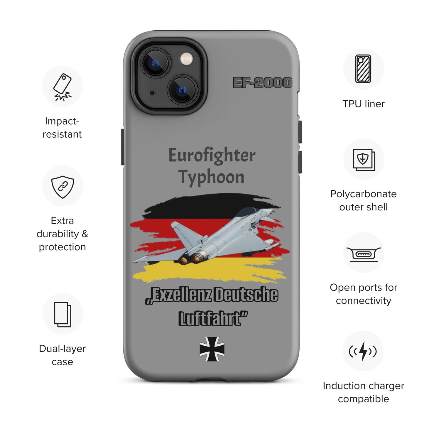 German Typhoon Patriot iPhone Case