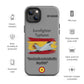 Spanish Typhoon Patriot iPhone Case