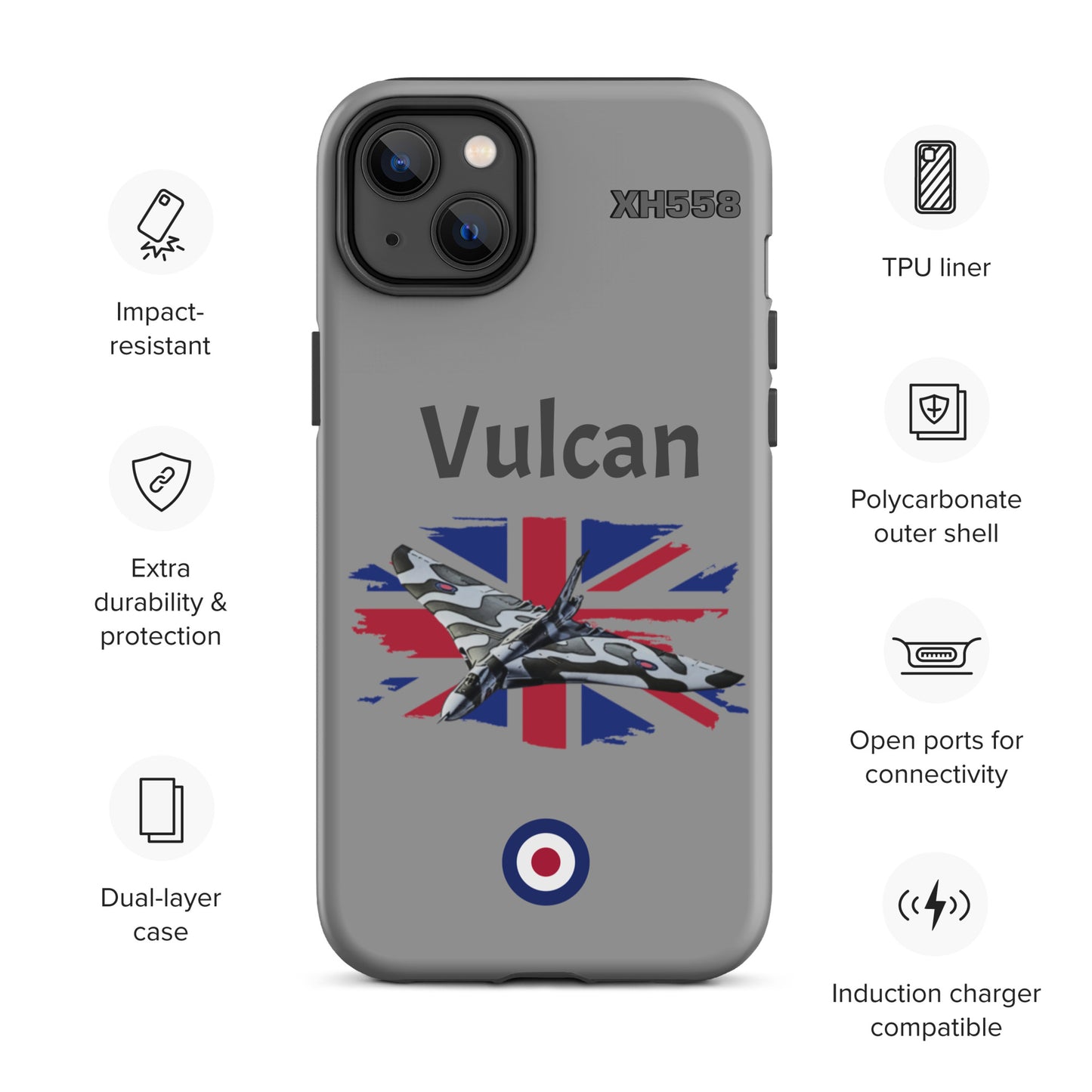 Vulcan Patriot iPhone Case (Without Quotes)