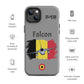 Belgium Falcon Patriot iPhone Case (Without Quotes)