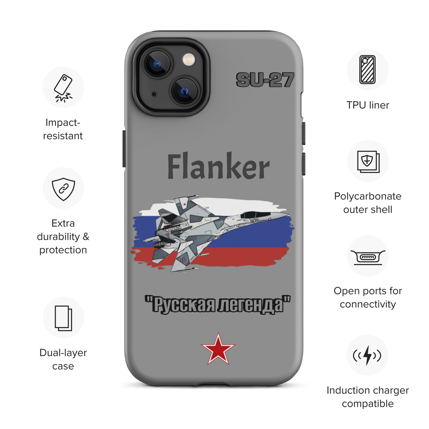 Flanker Patriot iPhone Case