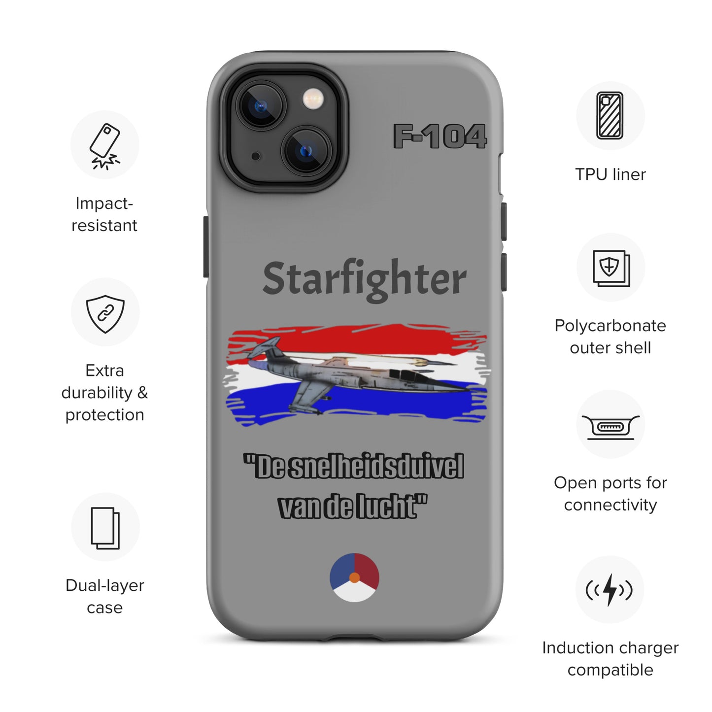 Dutch Starfighter Patriot iPhone Case