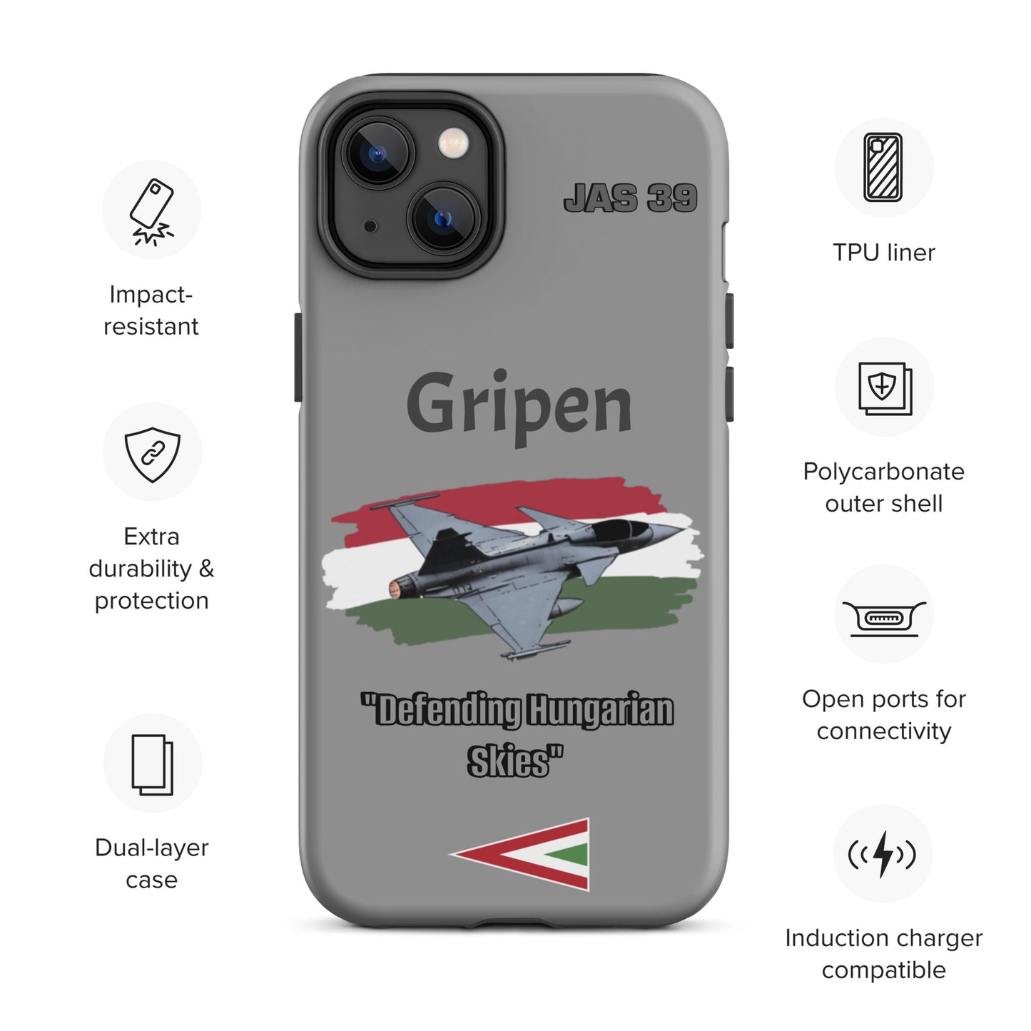 Hungarian Gripen Patriot iPhone Case