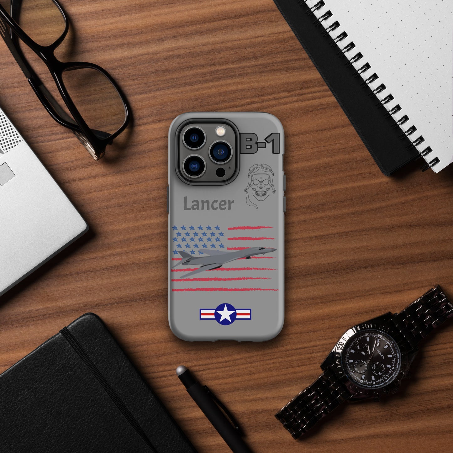 Lancer Patriot Defender iPhone Case (Without Quotes)