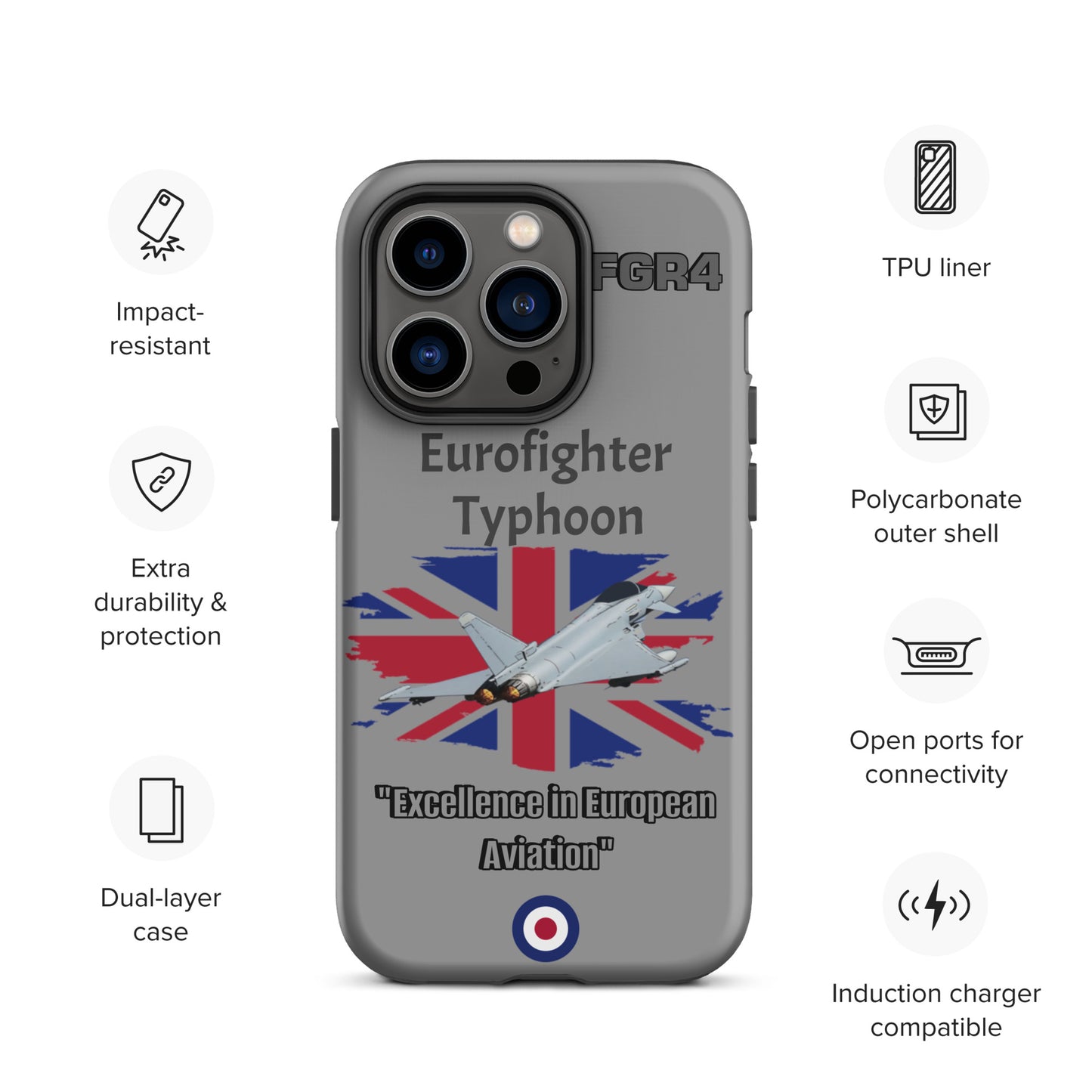 Typhoon Patriot iPhone Case