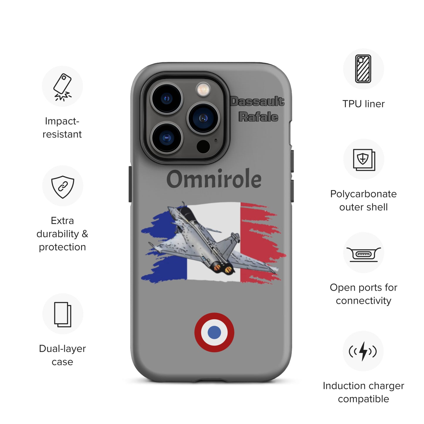 Rafael Patriot iPhone Case (Without Quotes)