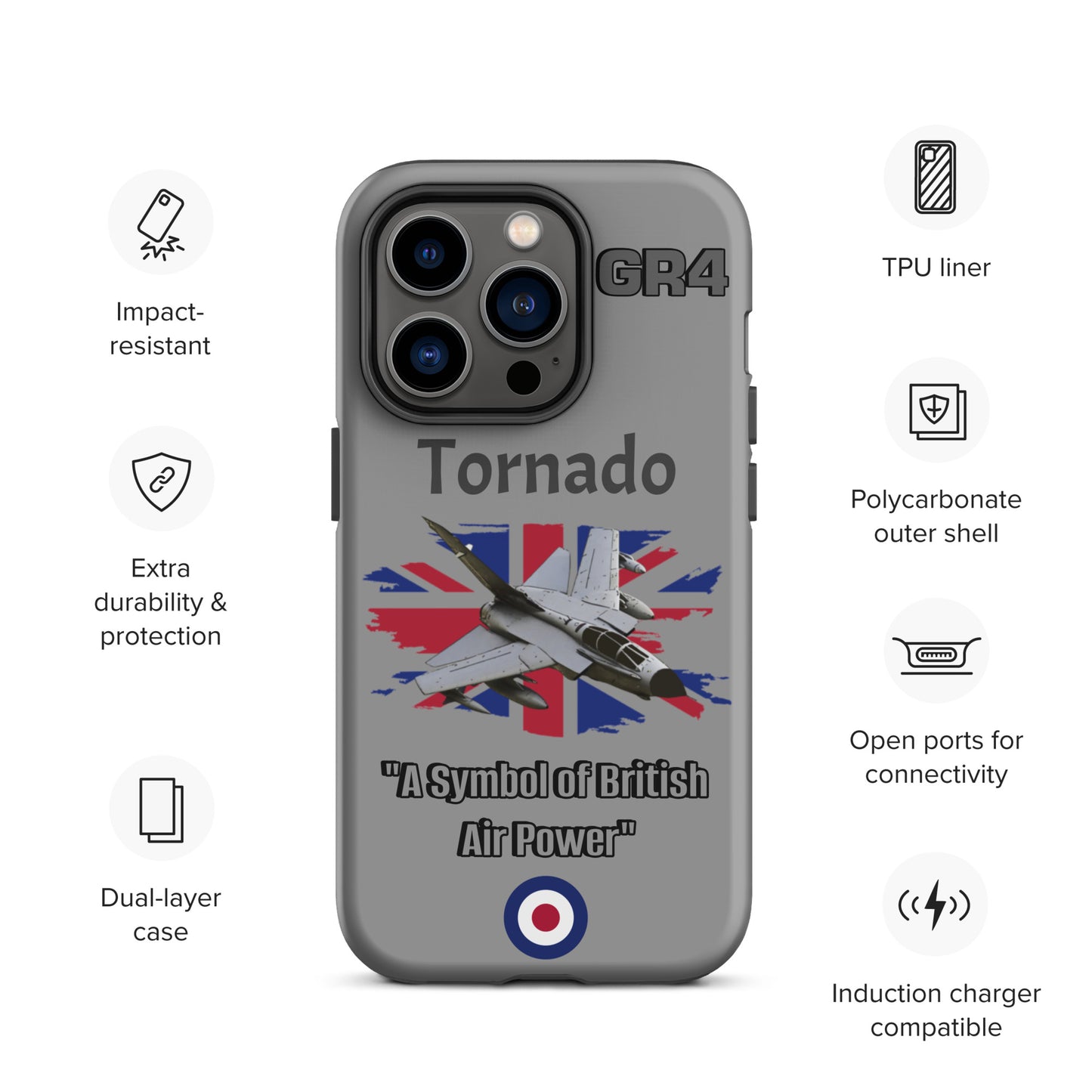 British Tornado Patriot iPhone Case