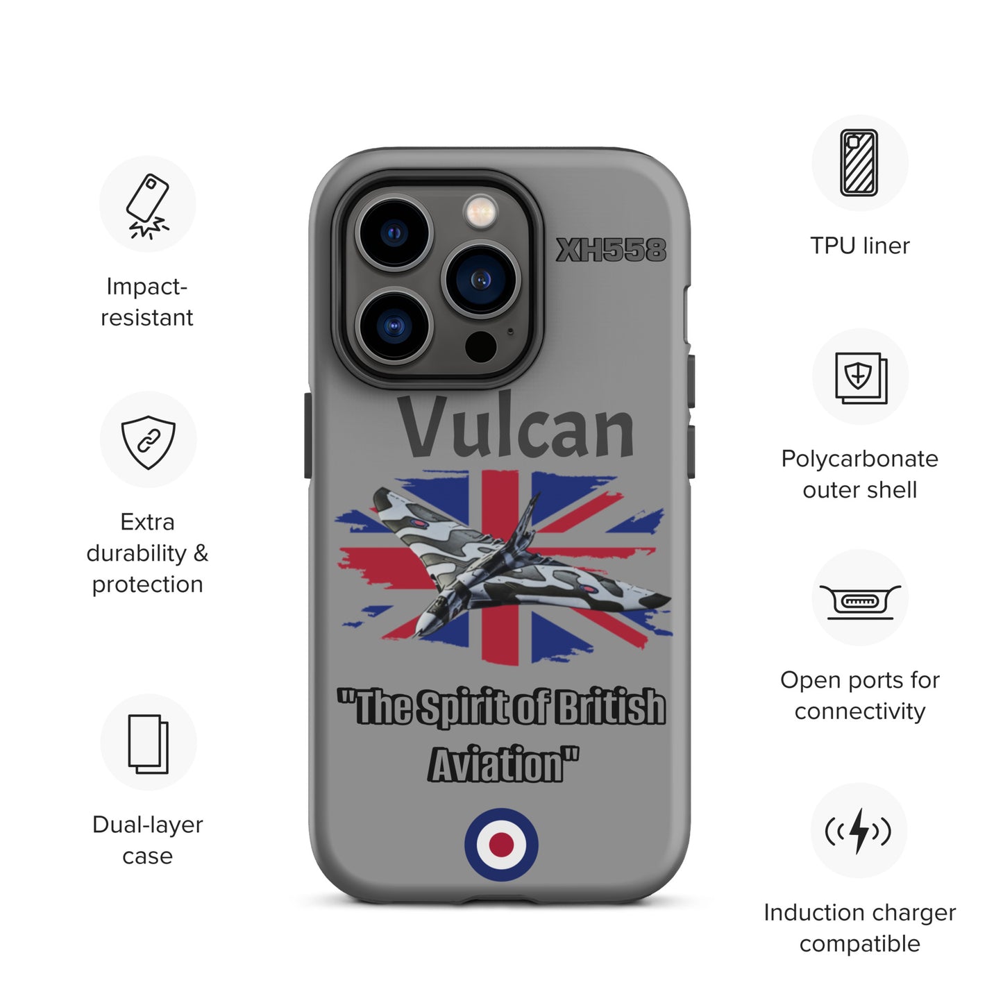 Vulcan Patriot iPhone Case