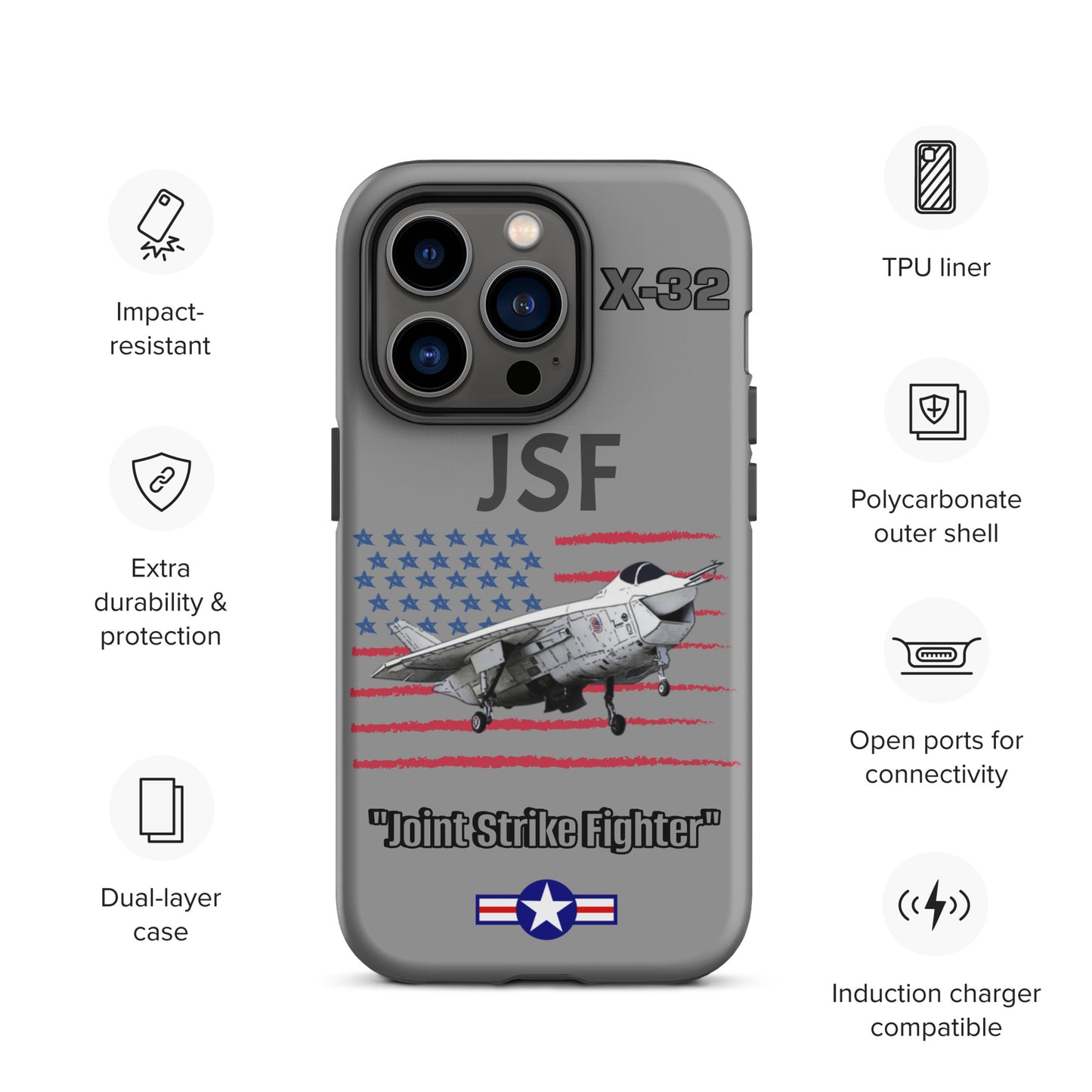 JSF Patriot iPhone Case