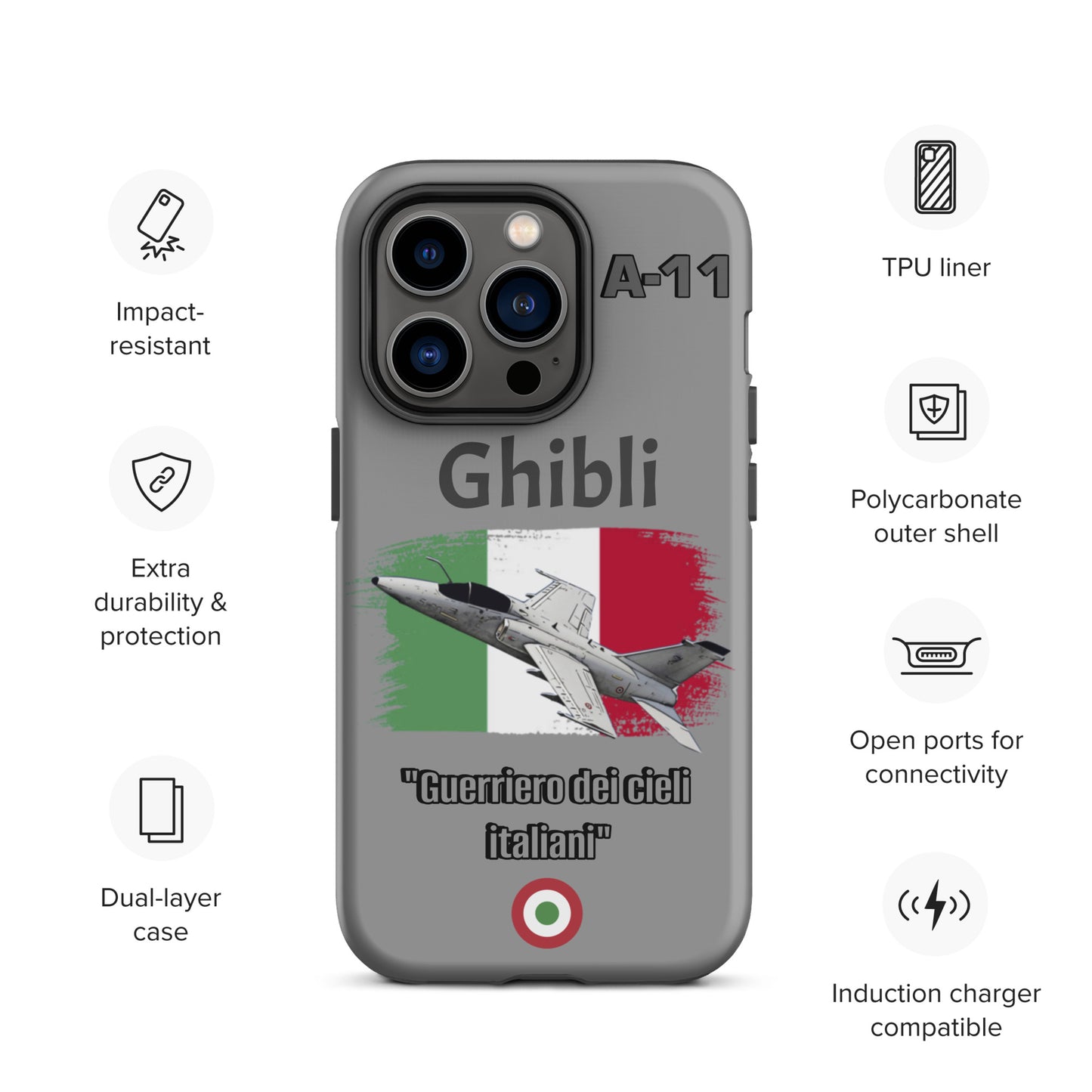 Ghibli Patriot iPhone Case