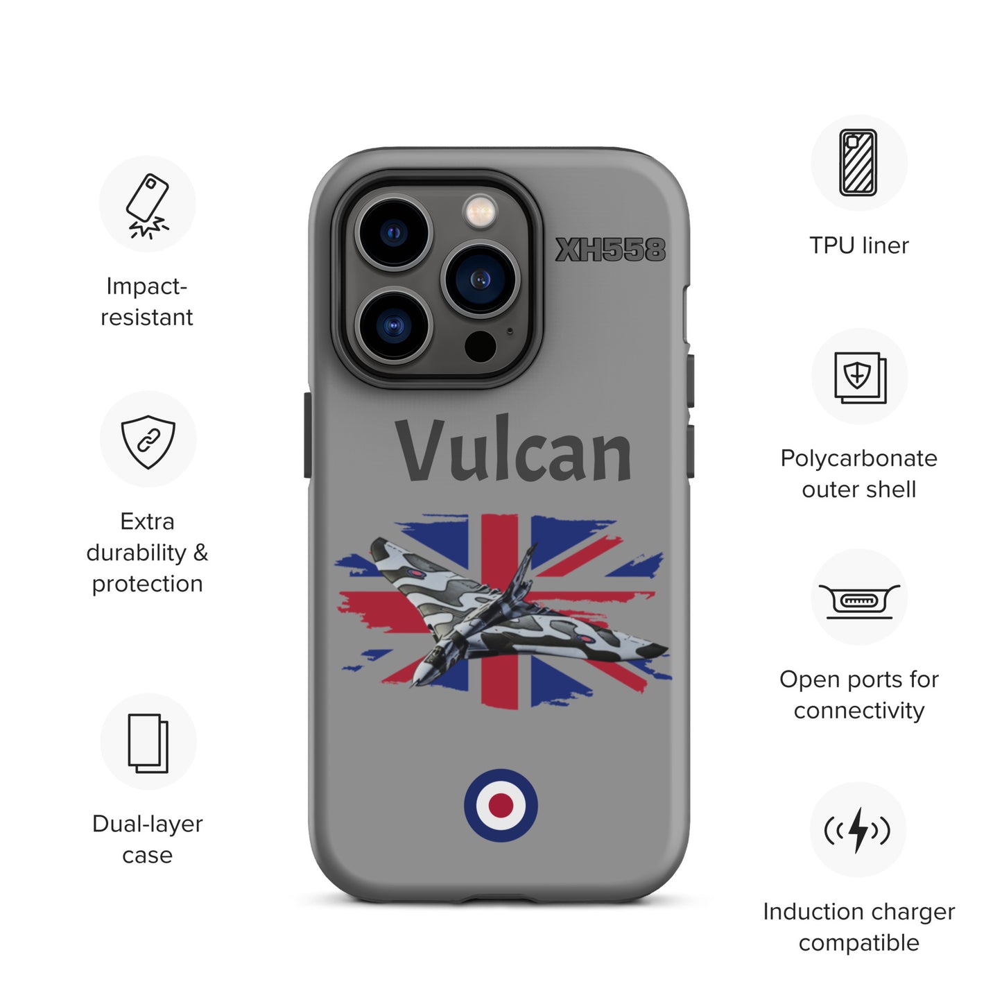 Vulcan Patriot iPhone Case (Without Quotes)
