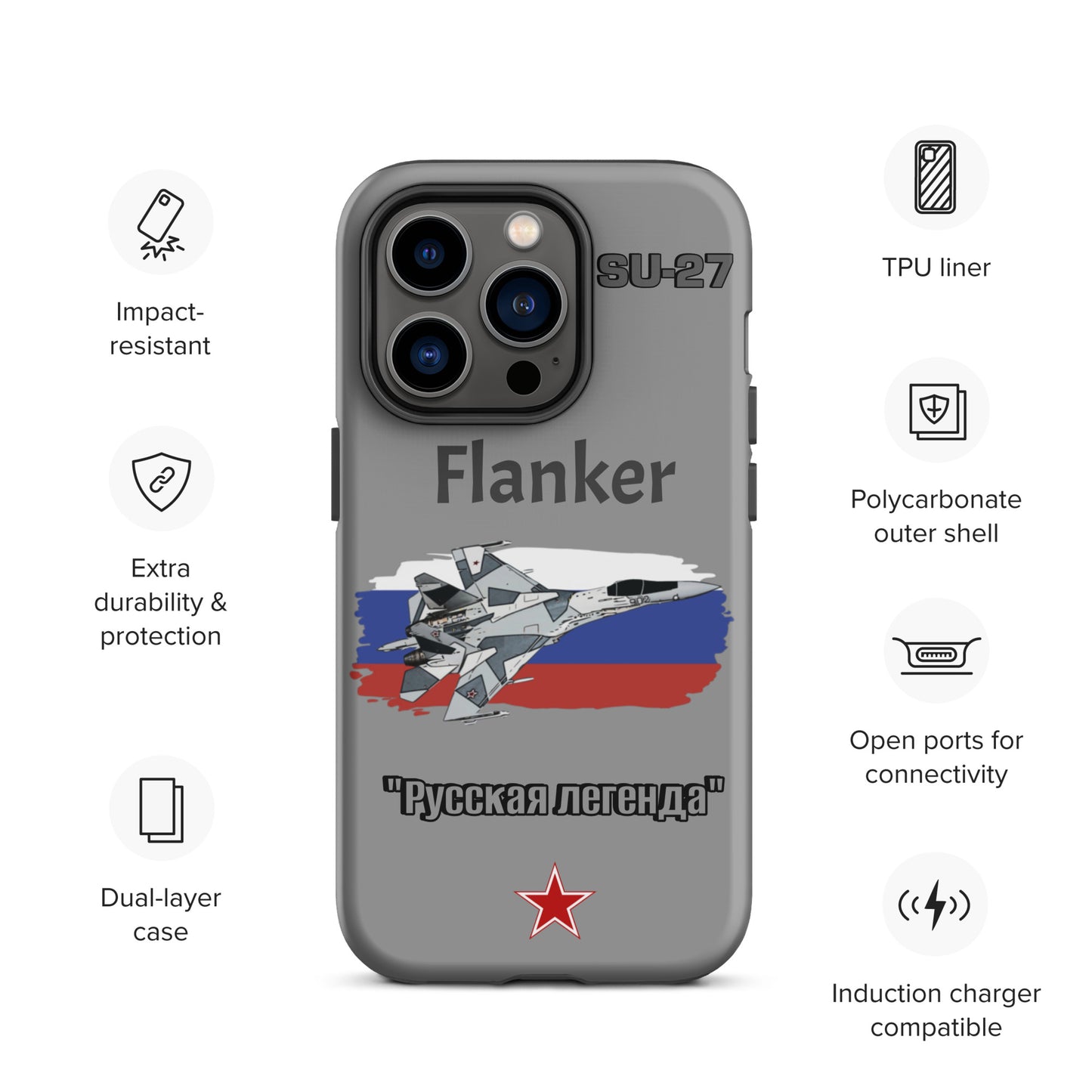 Flanker Patriot iPhone Case