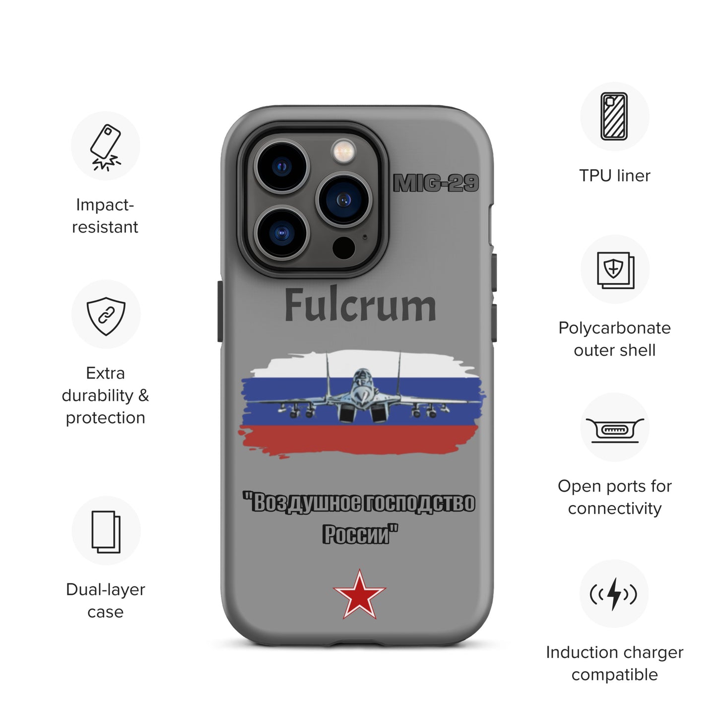 Fulcrum Patriot iPhone Case