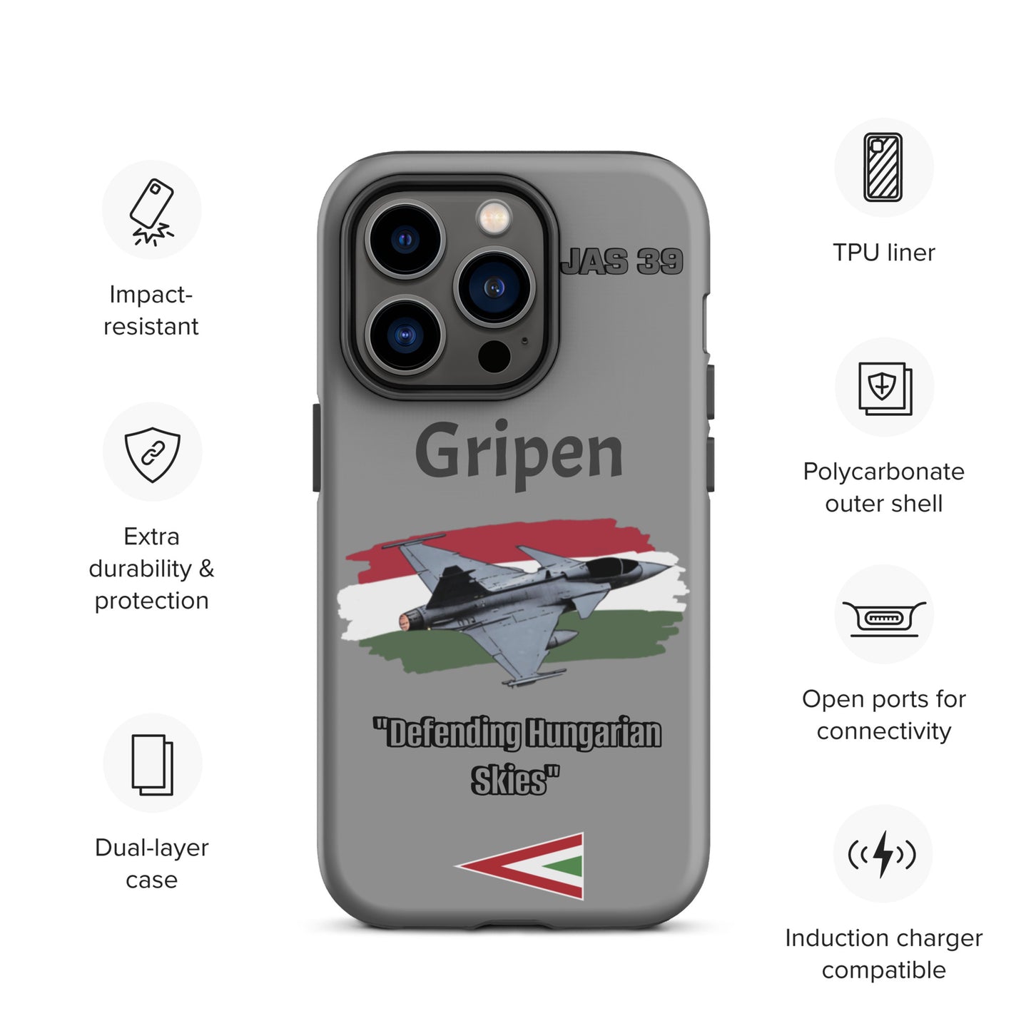 Hungarian Gripen Patriot iPhone Case