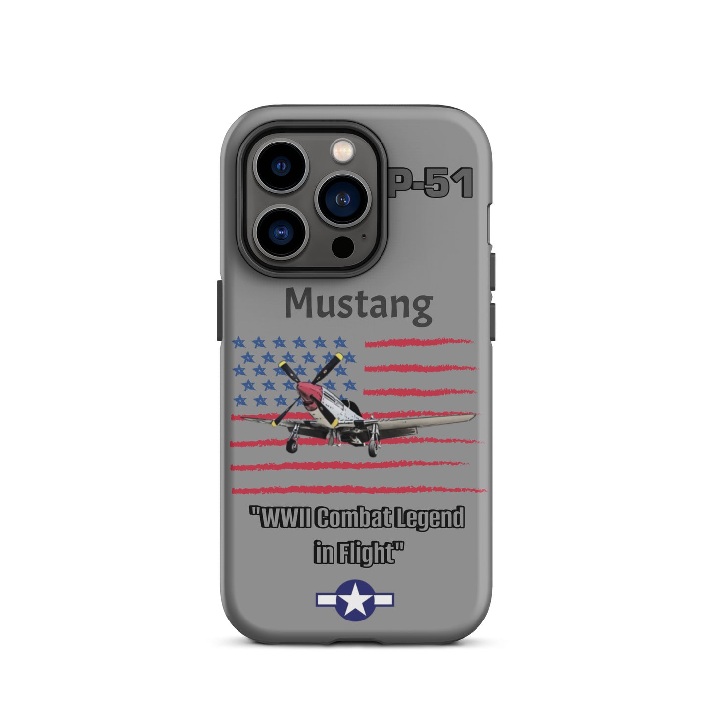 WWII Mustang Patriot iPhone Case