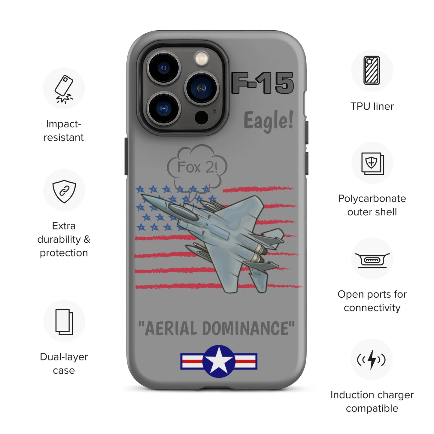 Eagle Wings Freedom iPhone Case