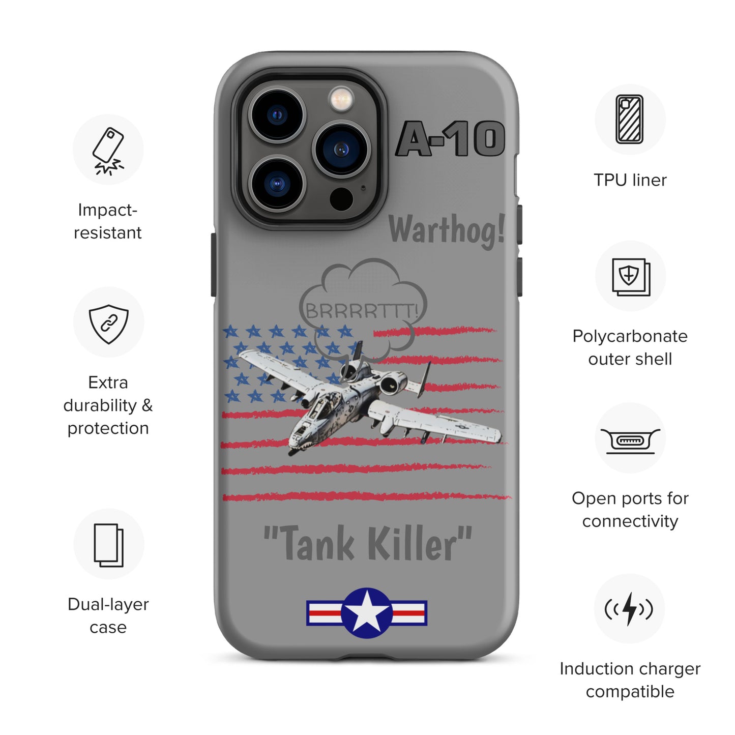 PatriotWarthog iPhone Case