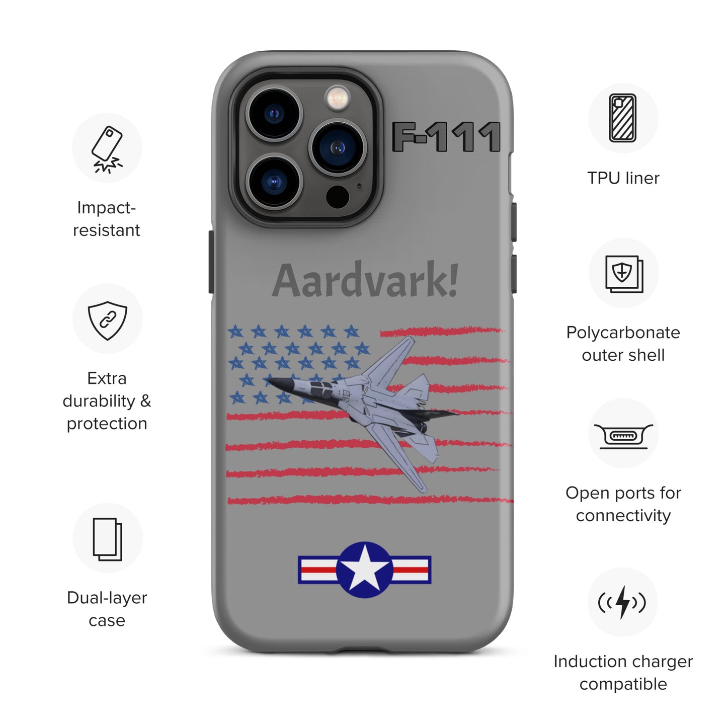 Aardvark Power Case for iPhone (Without Quotes)