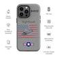 Nighthawk Patriot iPhone Case (Without Quotes)