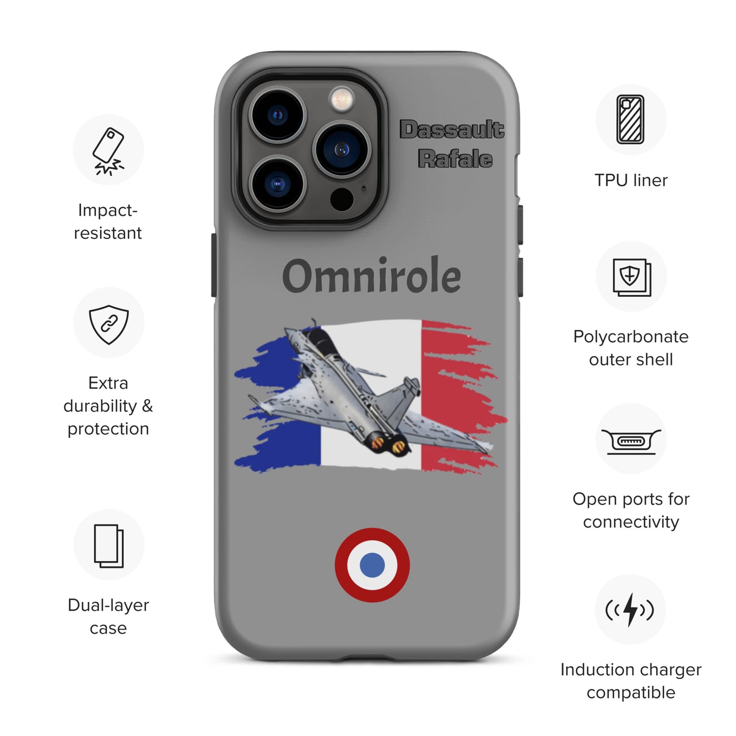 Rafael Patriot iPhone Case (Without Quotes)