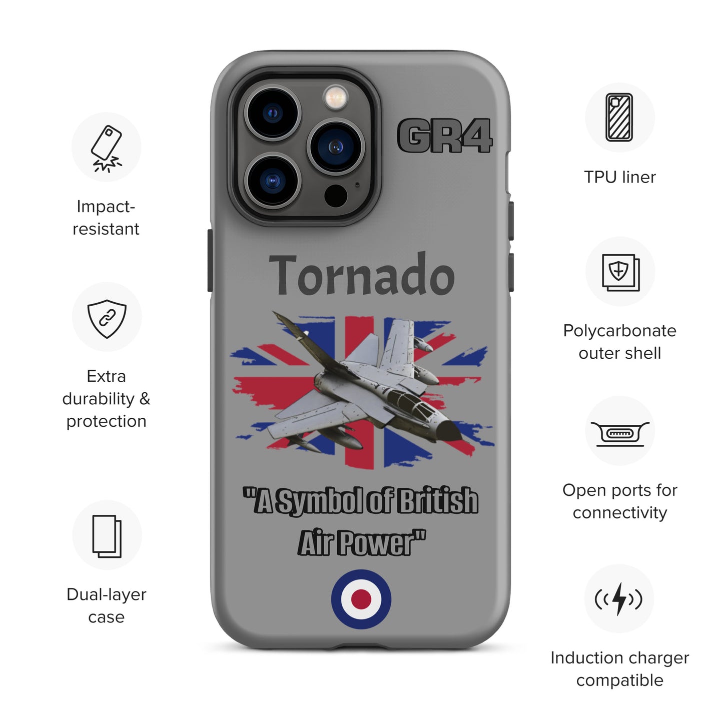 British Tornado Patriot iPhone Case