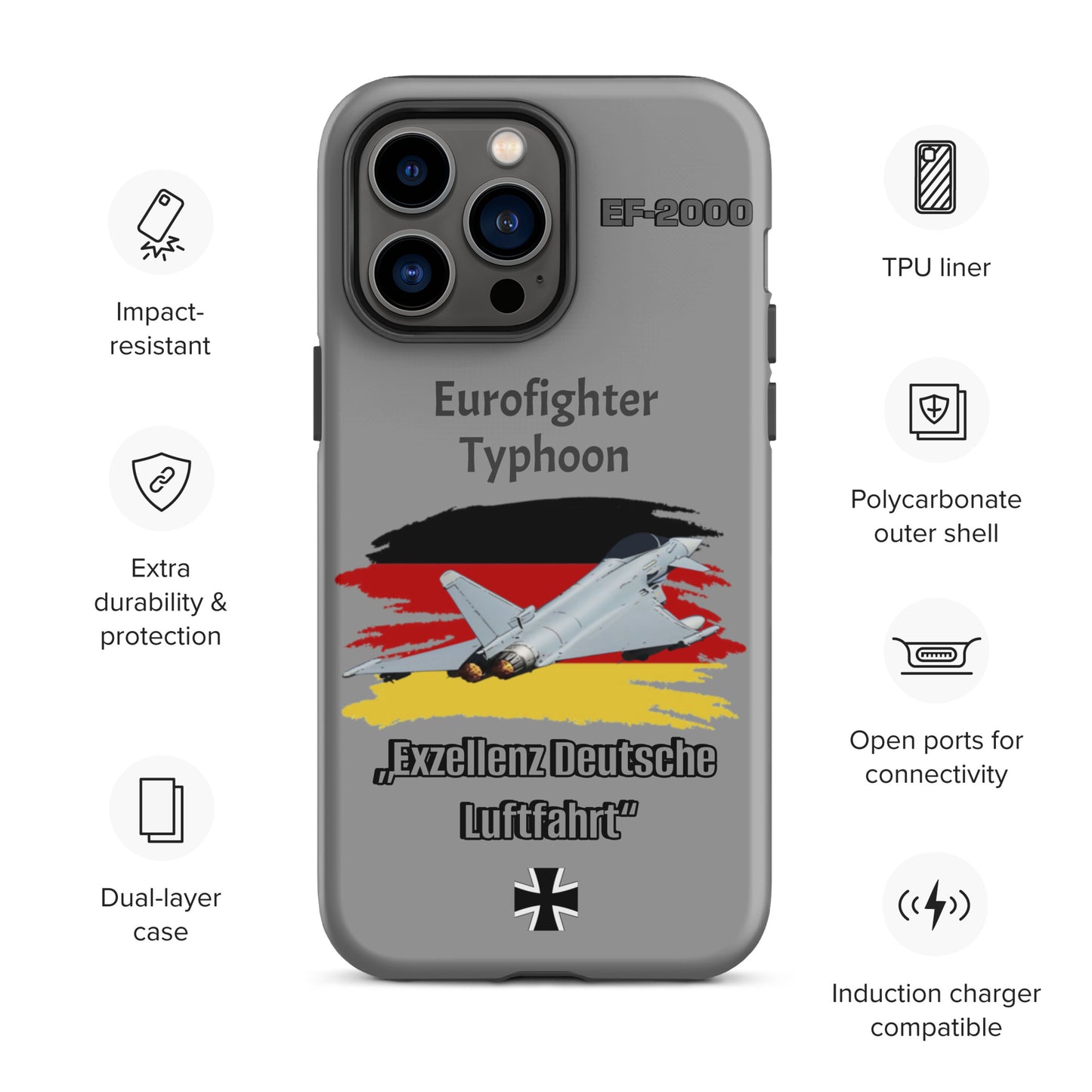 German Typhoon Patriot iPhone Case