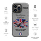 Black Jack Typhoon Patriot iPhone Case
