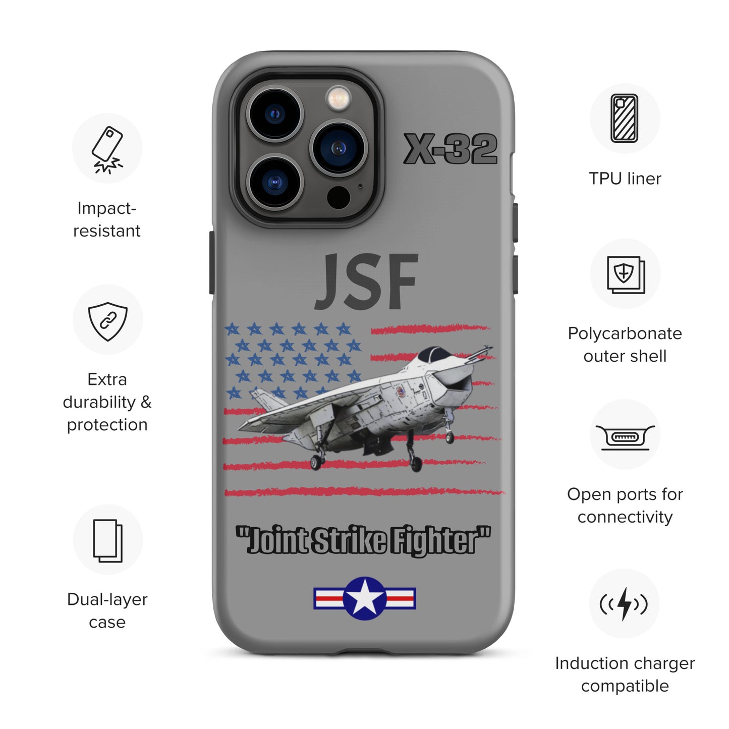 JSF Patriot iPhone Case