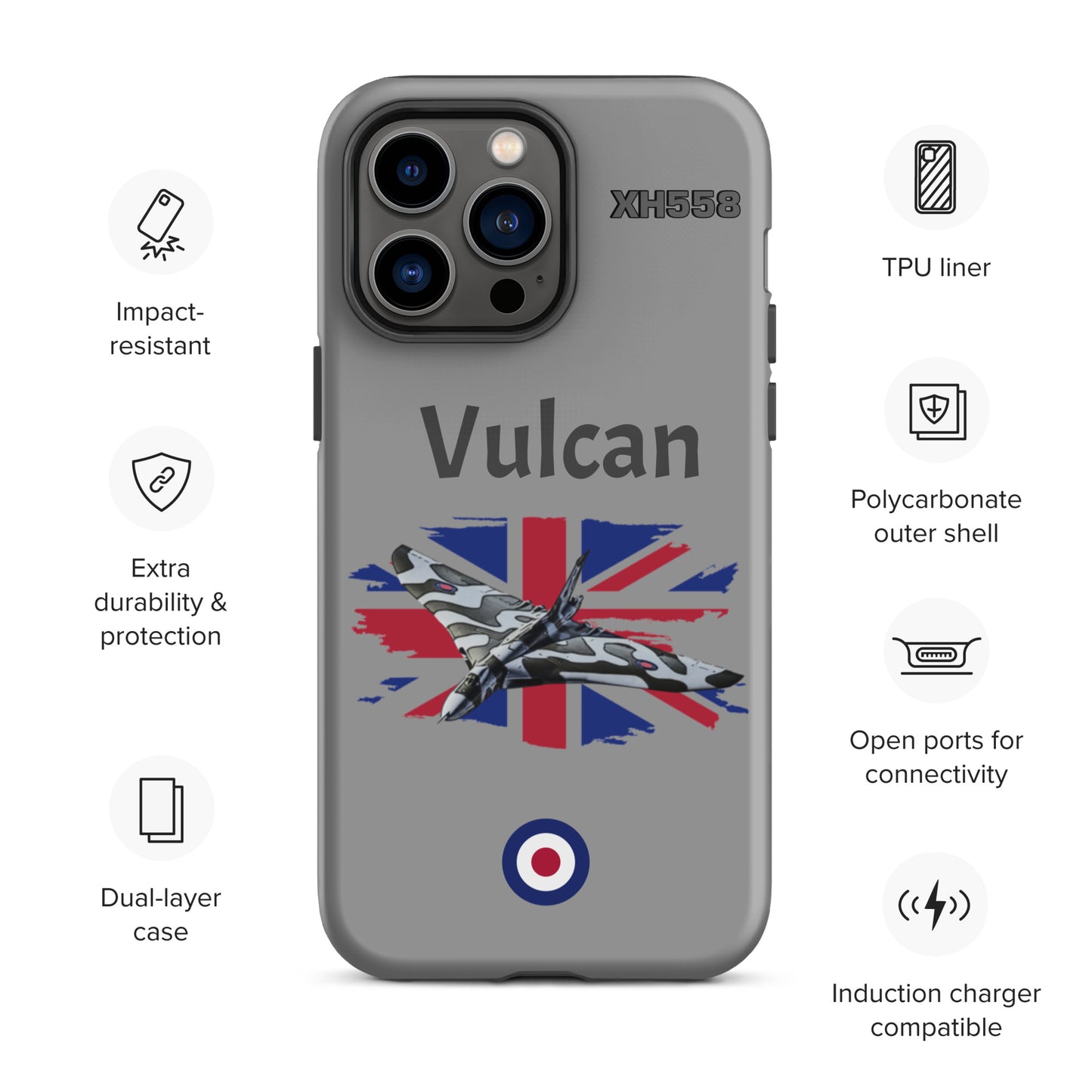 Vulcan Patriot iPhone Case (Without Quotes)