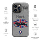 Hawk Patriot iPhone Case (Without Quotes)