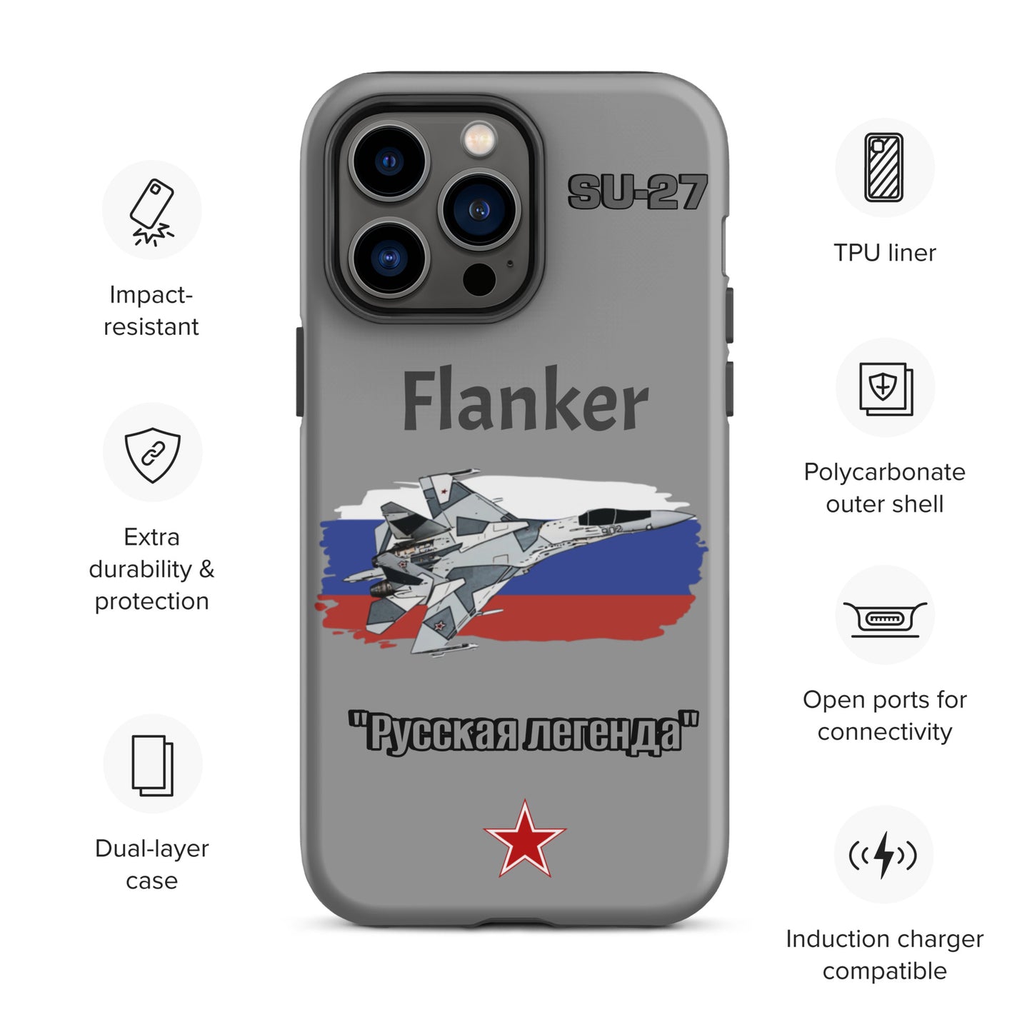 Flanker Patriot iPhone Case
