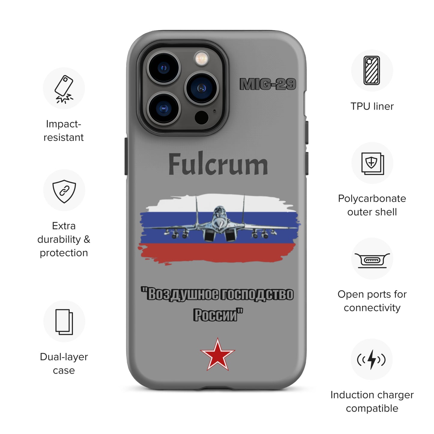 Fulcrum Patriot iPhone Case