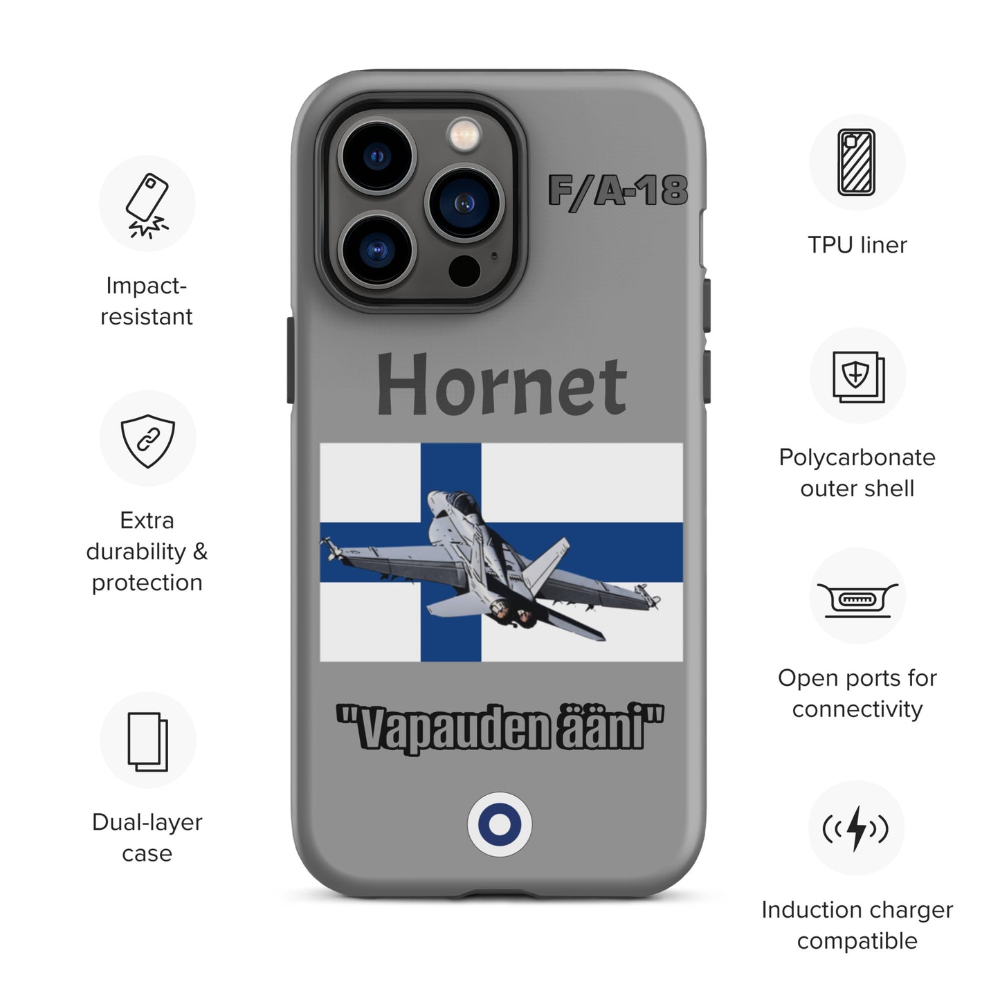 Finnish Hornet Patriot iPhone Case