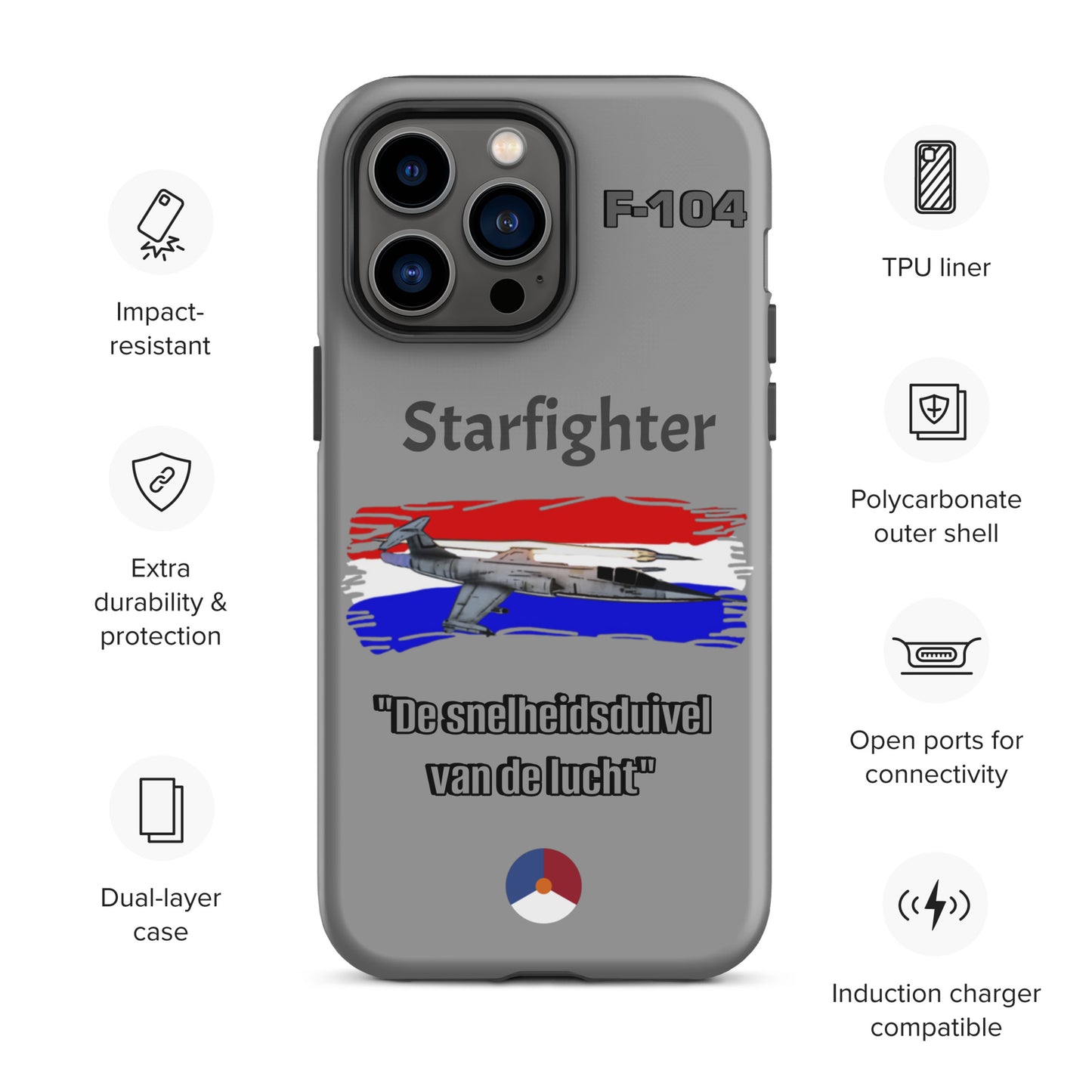 Dutch Starfighter Patriot iPhone Case