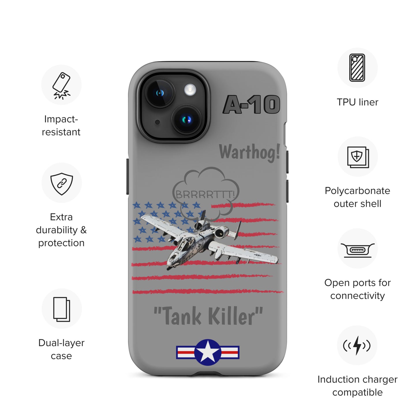 PatriotWarthog iPhone Case