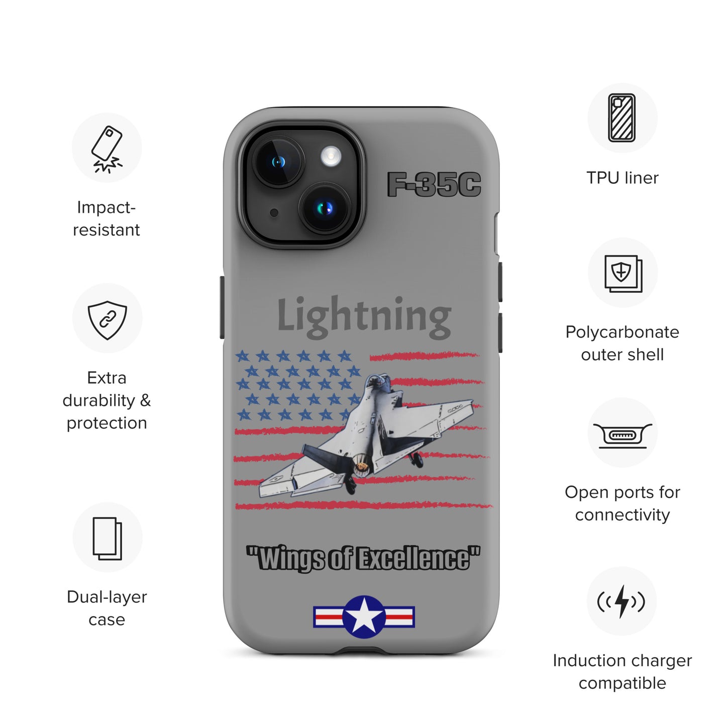 Wings Of Excellence iPhone Case