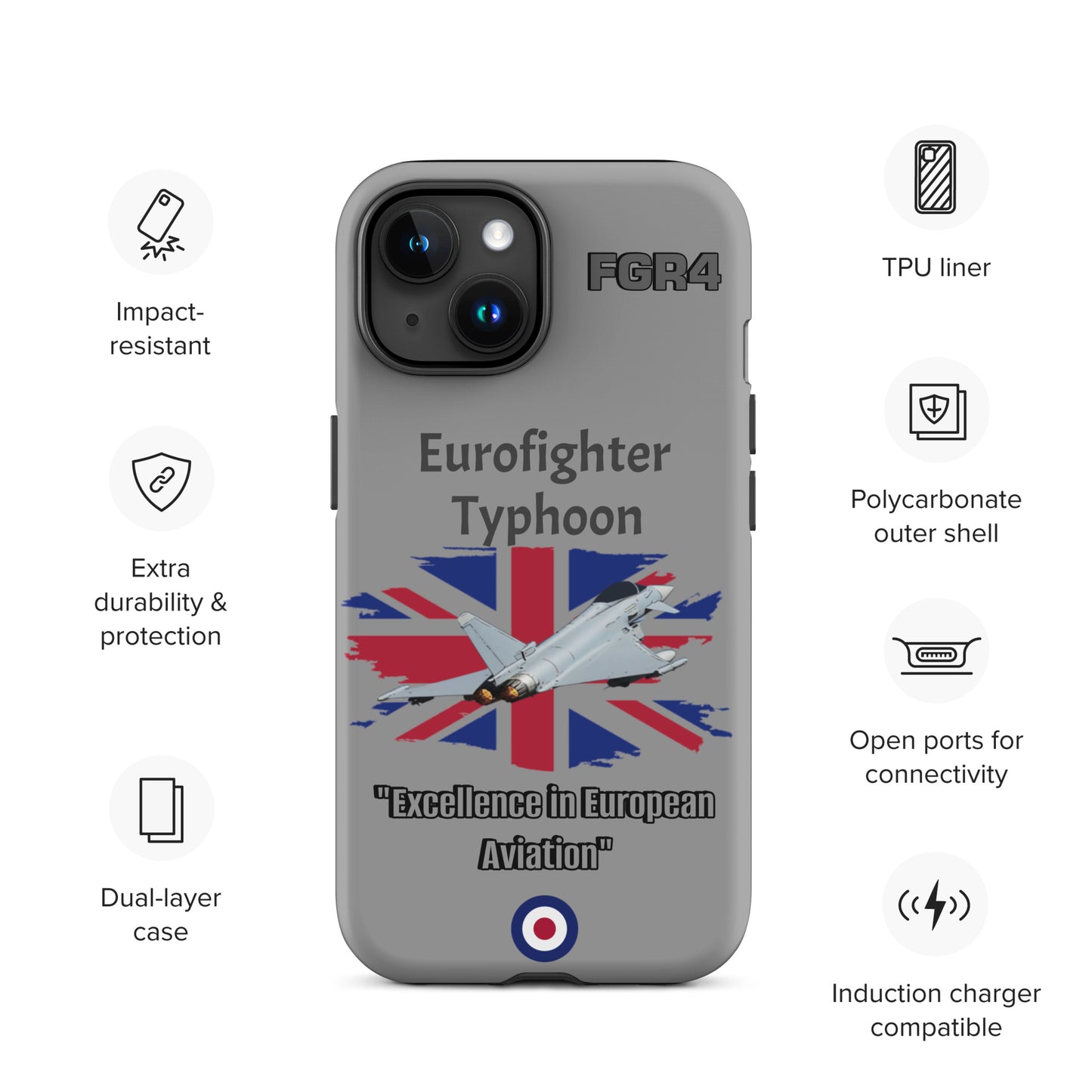 Typhoon Patriot iPhone Case