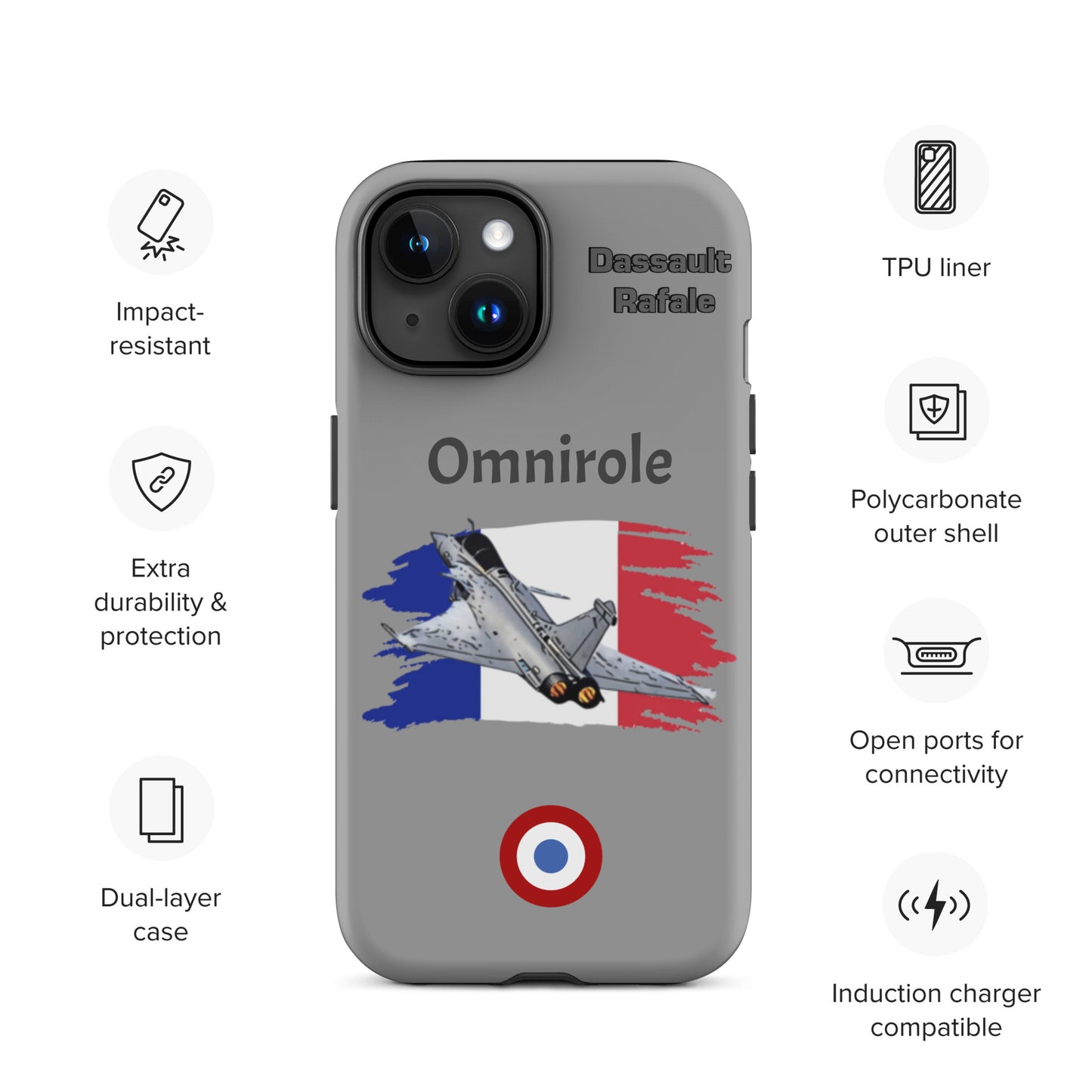 Rafael Patriot iPhone Case (Without Quotes)
