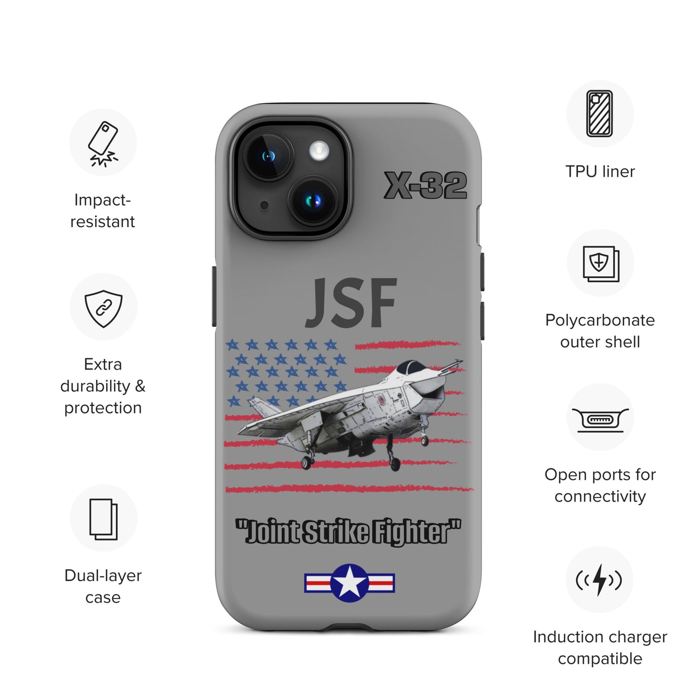 JSF Patriot iPhone Case