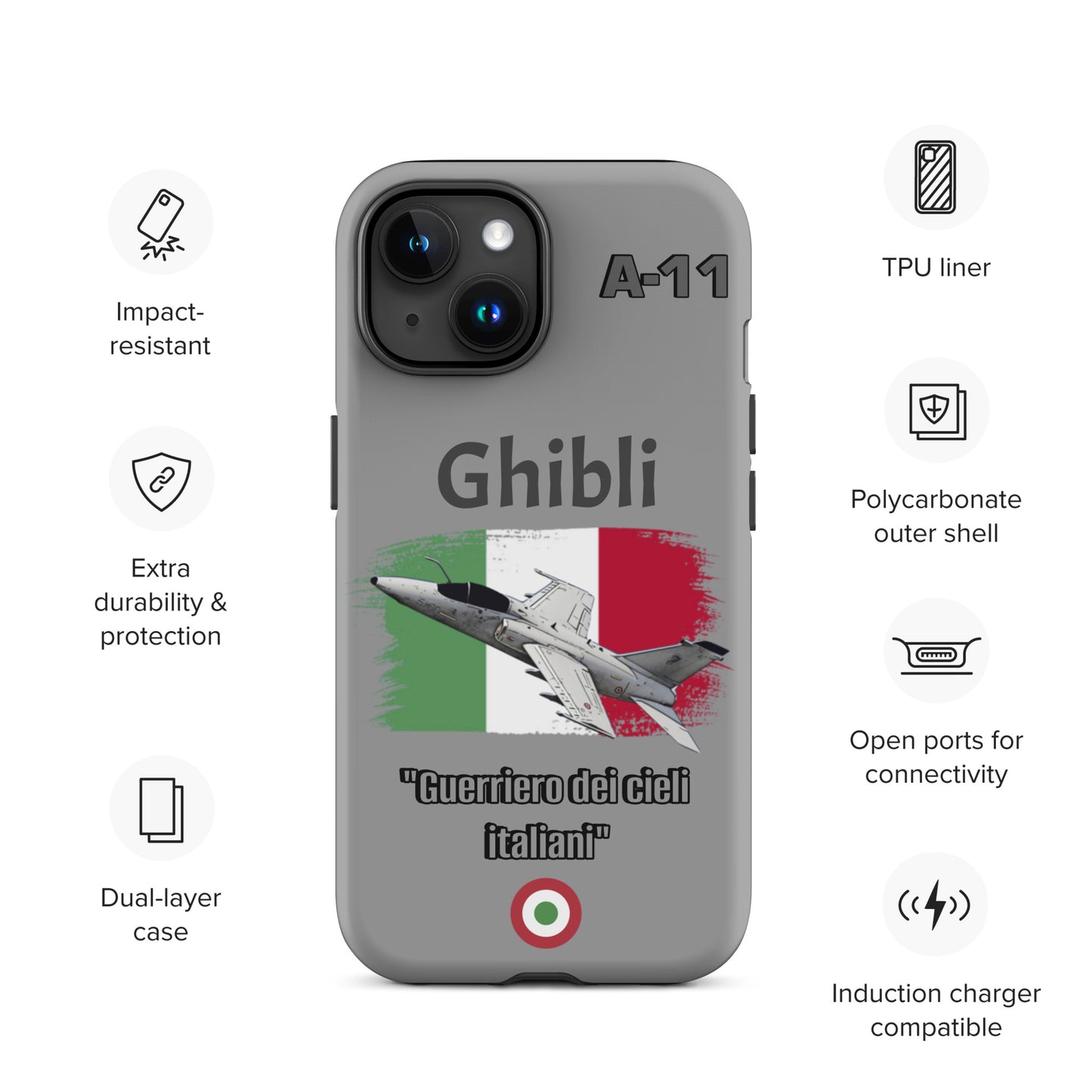 Ghibli Patriot iPhone Case