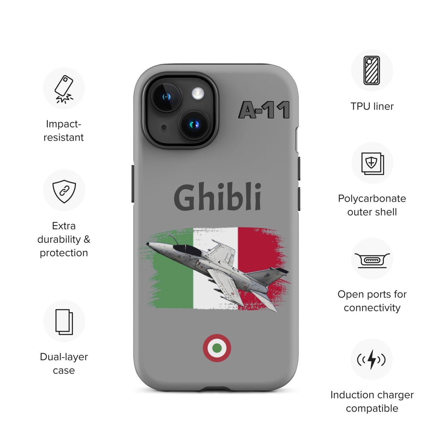 Ghibli Patriot iPhone Case (Without Quotes)