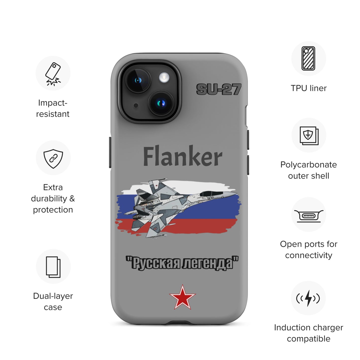 Flanker Patriot iPhone Case