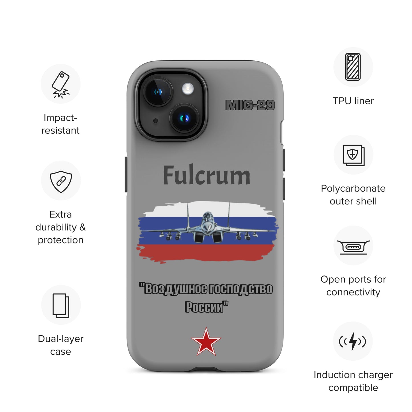 Fulcrum Patriot iPhone Case