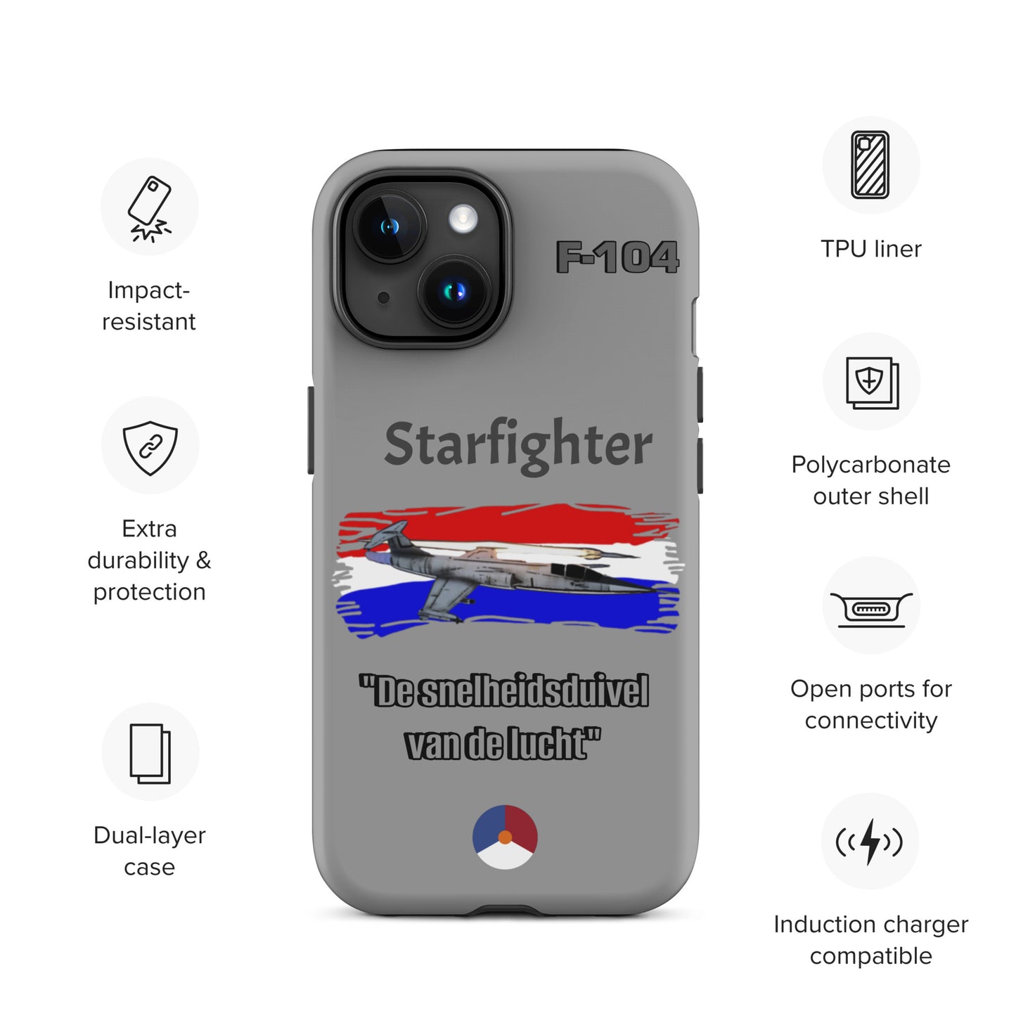 Dutch Starfighter Patriot iPhone Case