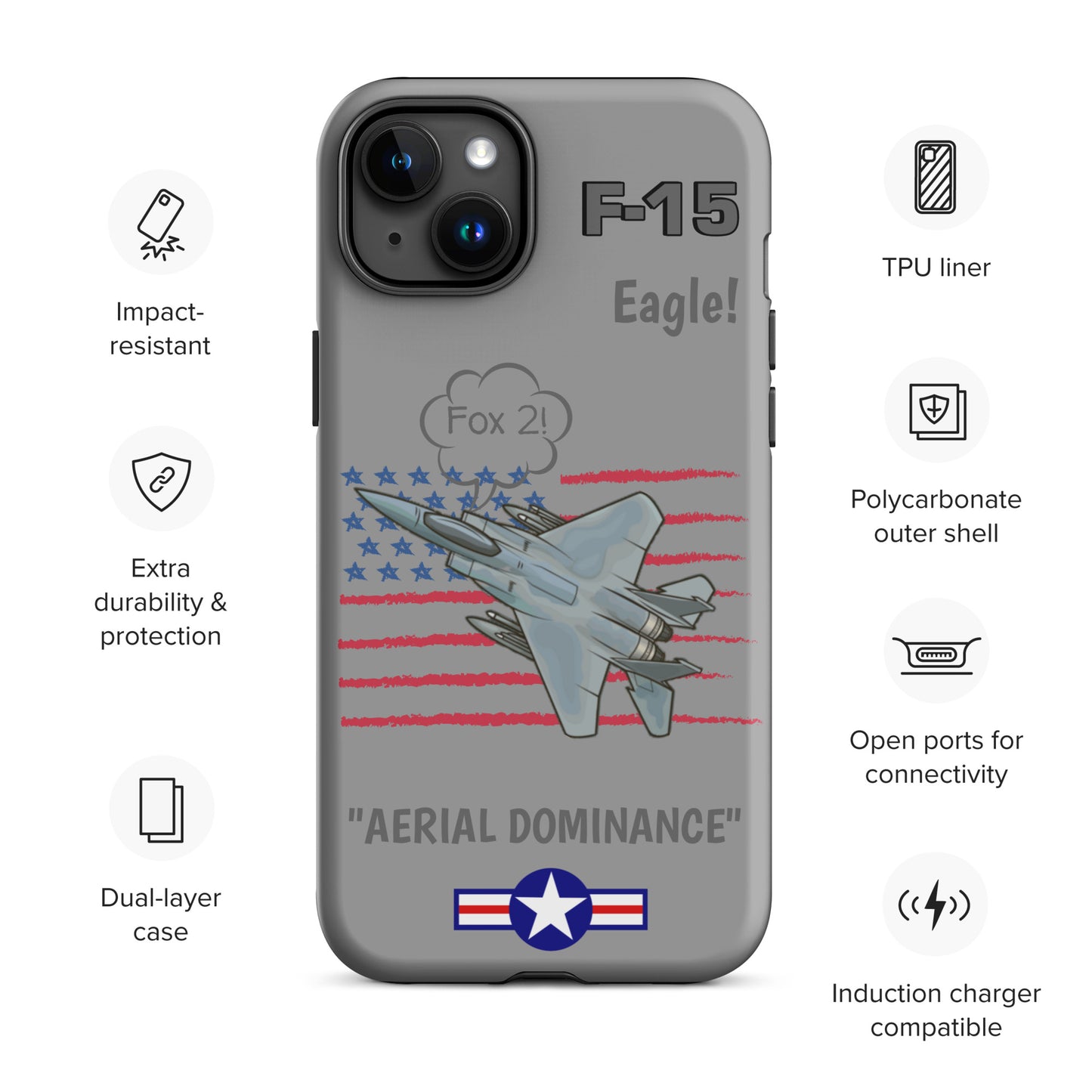 Eagle Wings Freedom iPhone Case